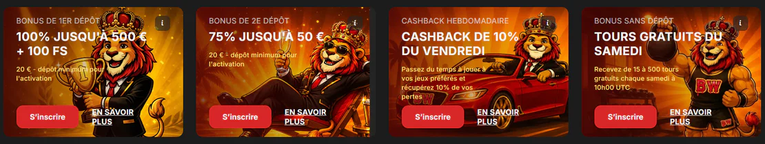 Avant d'accepter un bonus